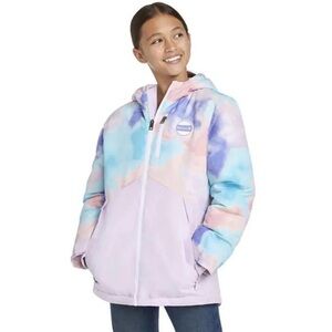 Hurley Girls Fleece Lined Snowboard Winter Jacket Size 14/16